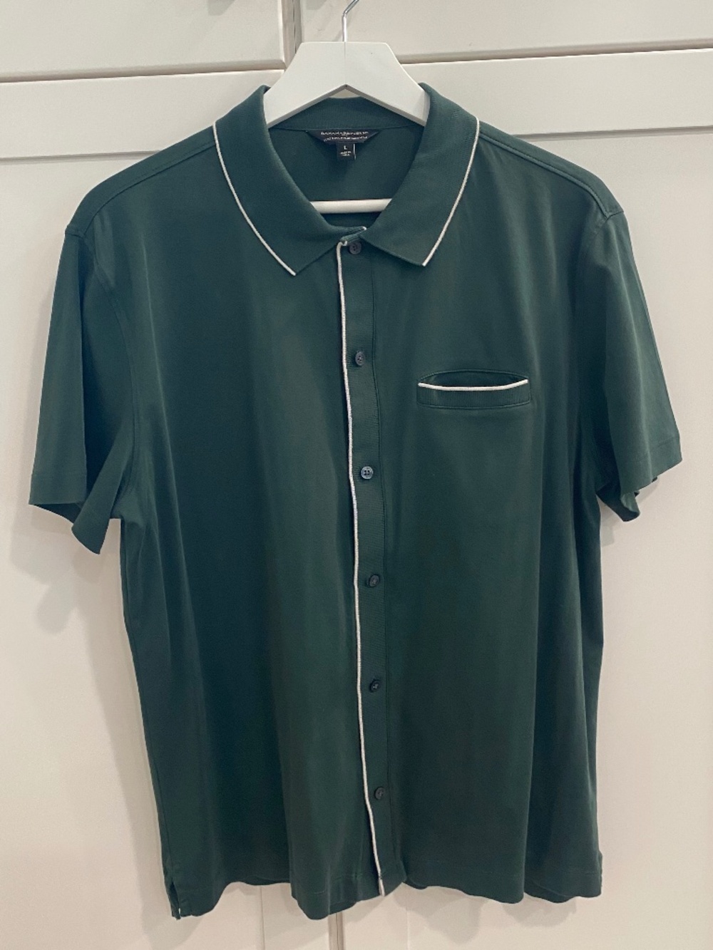 Banana Republic button front polo